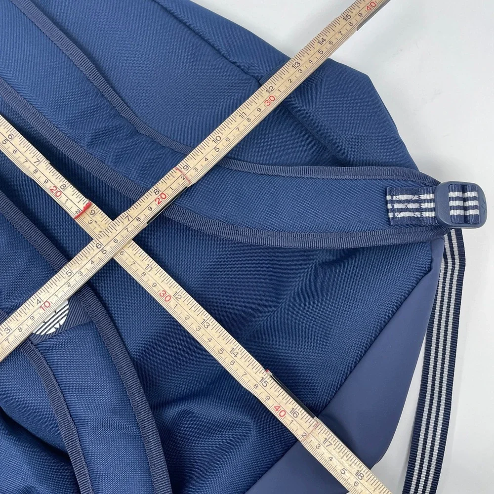 Adidas Originals CL Backpack Night Indigo Blue Trefoil Logo KQ6391 School NEW
